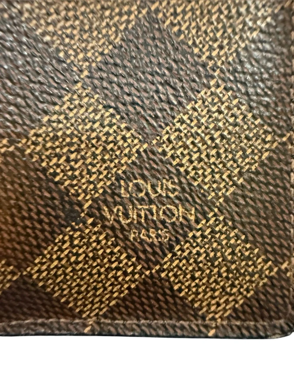 Louis Vuitton Damier Ebene Porte Cartes Double Card Holder Rose Ballerine